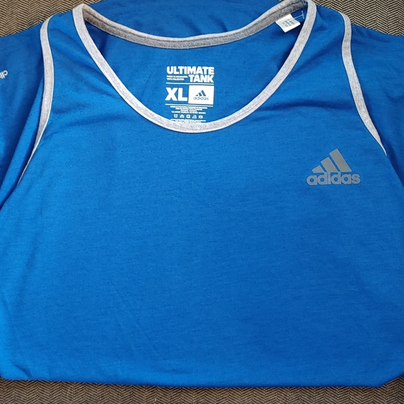 adidas Other - Adidas Blue Ultimate Tank Top Climalite Six XL